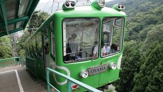 簡単に大山阿夫利神社まで行けます