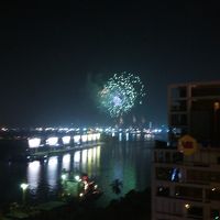 年明けの花火もばっちりです