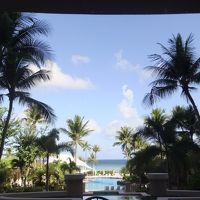 朝食レストラン会場からの景色