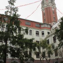 中庭からの風景