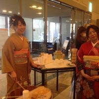 ロビーでお出迎え