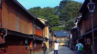 石畳の風情ある城下町