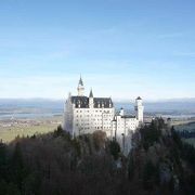 ここからのノイシュバンシュタイン城の眺めが最高！