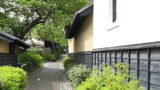 歴史ある町並み