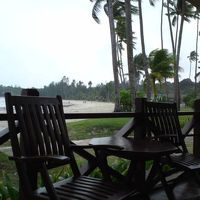 リゾート気分な感じ。 風はとても強かった！