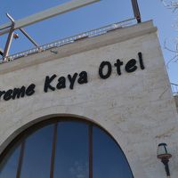 ホテルの入口。