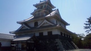 長浜城の中にある博物館