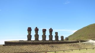 状態の良いモアイ