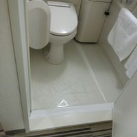 バリアフリーなのはよい点。バスタブは広くてゆったり入れる。