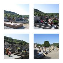 『オルナンの埋葬』に描かれた墓地