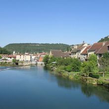 クールベが描いたオルナンの風景