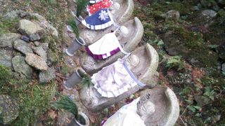 お地蔵さんがたくさん!