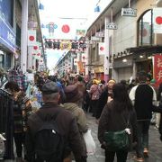 年末の横浜橋商店街は激混みでした。