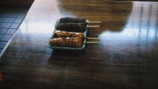 焼き団子と餡団子