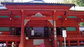 大猷院の手前にあります