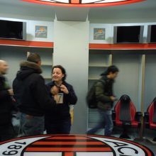 ＡＣミランのロッカールーム