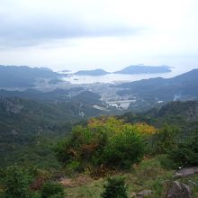 頂上から