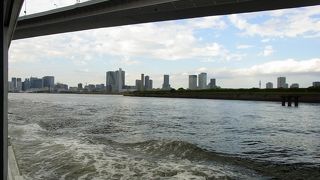 昔ほど臭くはなくなりましたが、依然水は汚い!!