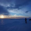 雪と氷河しかない世界！