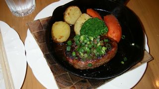 あつあつハンバーグ