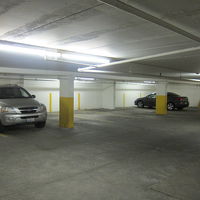 地下駐車場の様子