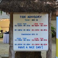 ビーチの満潮と干潮の時間はこちらでチェック