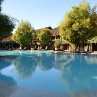 アムマスパエリアのプール（エリア内禁煙）