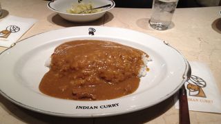 はじめは甘い、でもじわじわ辛くなる不思議なカレー、インデアンカレー