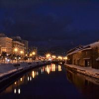 運河からの景色