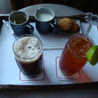 グランドデラックスルームのコーヒー・紅茶２４時間サービスです