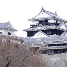 松山城の天守閣