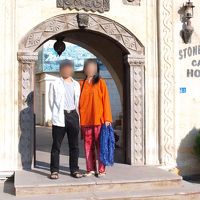 ホテルの入口です。