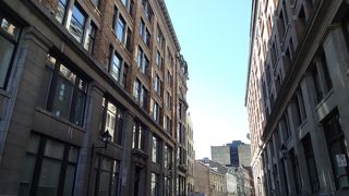 古きよきモントリオールの街並み　＠オールドポート周辺