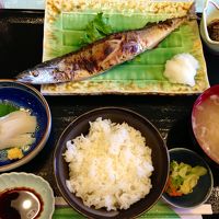 ジョナサンにて秋刀魚焼き定食