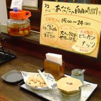 フリースペースのおもてなし。