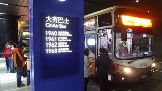 ★便利　桃園空港から台北市内への交通手段