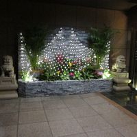 入り口のシーサーです。