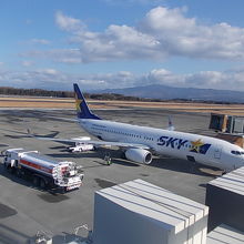 展望デッキからの眺め