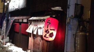 ホテルのそばだったので