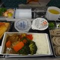 機内でのサービスも食事も良い