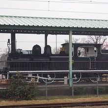 鳥栖駅ホームから見たSLはこんな感じです
