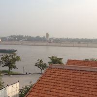 朝食会場からの眺めよし