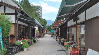 江戸期の城下町松本の風景を再現