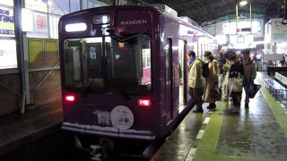 のんびり走るらんでん。