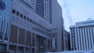 けっこう雪が積もっている