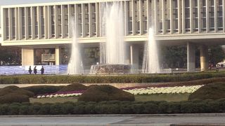 とても広い公園です。