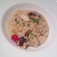 珍しいウナギのリゾットでした