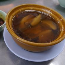 椎茸スープも美味！