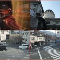 ホテル前の風景です