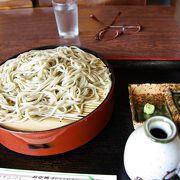 沼田駅すぐ横の蕎麦屋さん